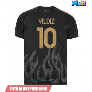 Lacne Muži Futbalové dres Juventus Kenan Yildiz #10 2026-27 Krátky Rukáv - Tretina